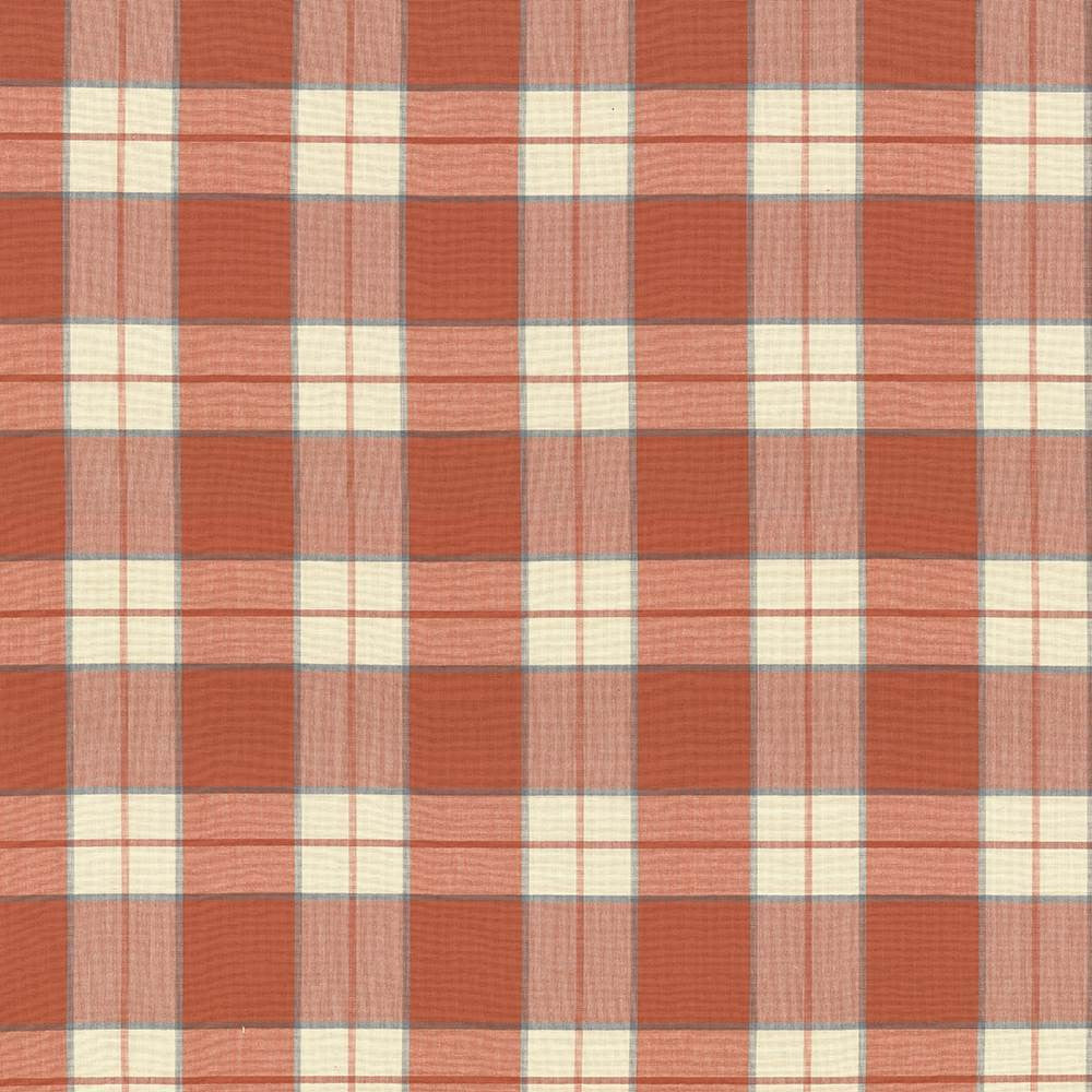 Barton Creek Persimmon by Kasmir Fabric 5086 100% Cotton
 INDIA </p><p>Repeat: Horizontal: 6 6/8 inches and Vertical: 6 6/8 inches 54 - Fabric Carolina -