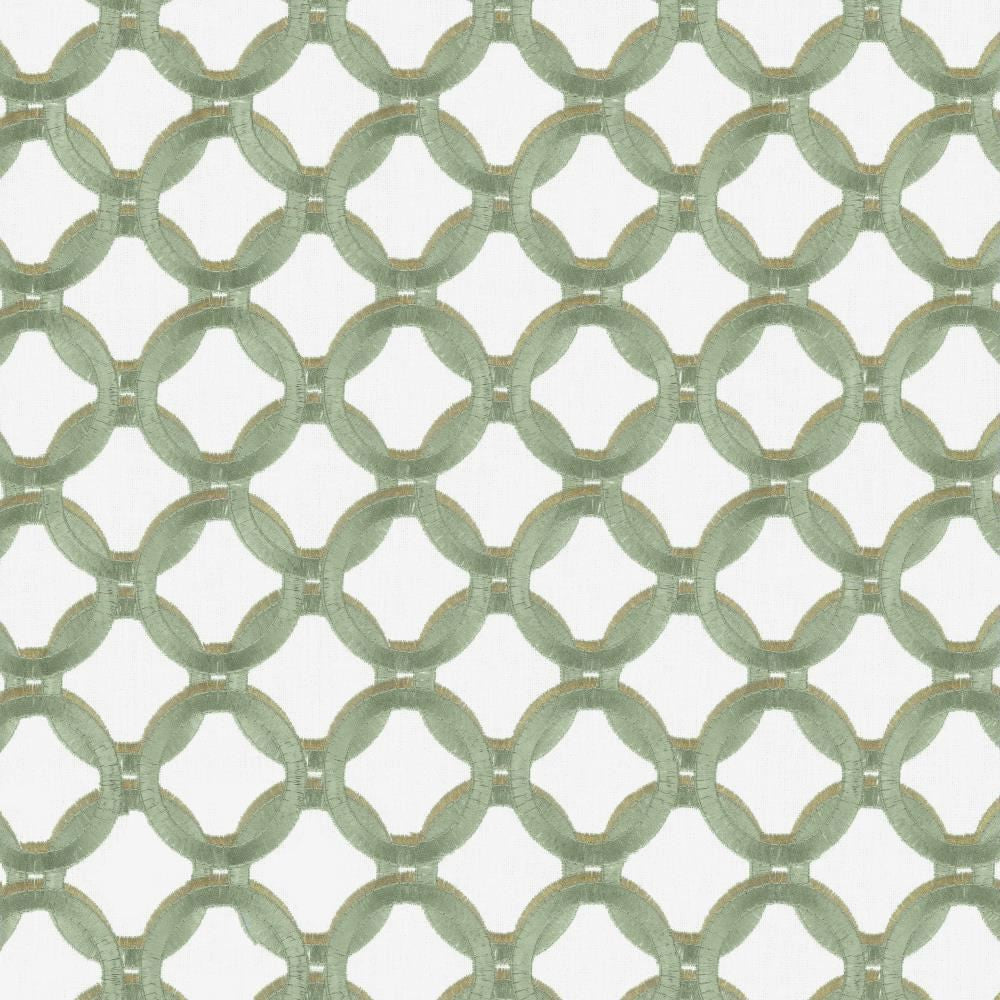 Bastille Aqua by Kasmir Fabric 1450 57% Polyester
43% Cotton
 INDIA </p><p>Repeat: Horizontal: 3 2/8 inches and Vertical: 3 inches 51 - Fabric Carolina -