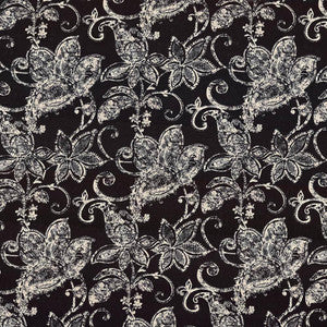 Batik Floral Jet by Kasmir Fabric