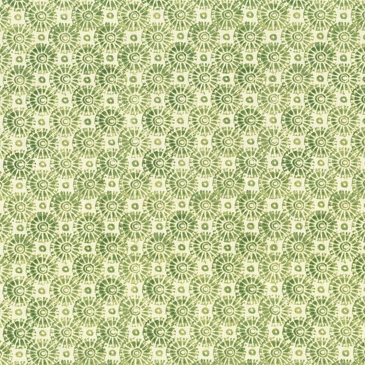 Batik Medallion Fern by Kasmir Fabric 5074 100% Cotton USA 15,000 Wyzenbeek Double Rubs H: 10 7/8 inches, V:13 4/8 inches 54 - 55 - Fabric Carolina - Kasmir