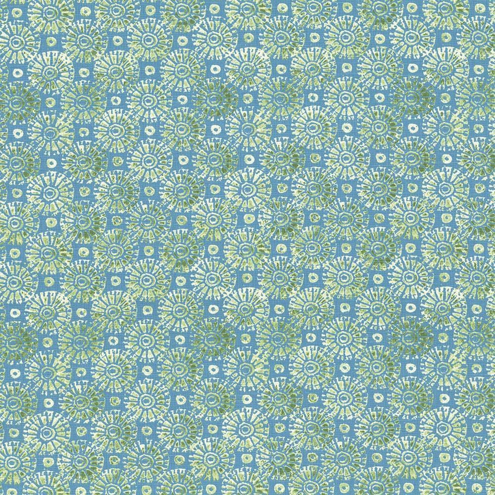Batik Medallion Surf by Kasmir Fabric 5073 100% Cotton
 USA 15,000 Wyzenbeek Double Rubs </p><p>Repeat: Horizontal: 10 7/8 inches and Vertical: 13 4/8 inches 54 - Fabric Carolina -
