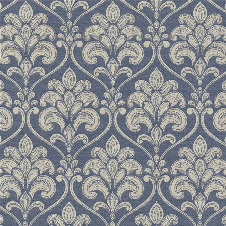 Baton Rouge Blue by Kasmir Fabric 5143 72% Polyester
28% Cotton
 INDIA 50,000 Wyzenbeek Double Rubs </p><p>Repeat: Horizontal: 13 6/8 inches and Vertical: 21 2/8 inches 55 - Fabric Carolina -