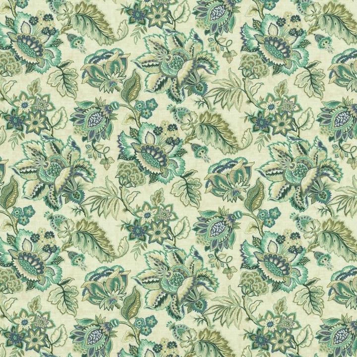Bay Garden Seafoam by Kasmir Fabric 5154 100% Cotton
 SOUTH KOREA </p><p>Repeat: Horizontal: 27 inches and Vertical: 27 inches 54 - Fabric Carolina -
