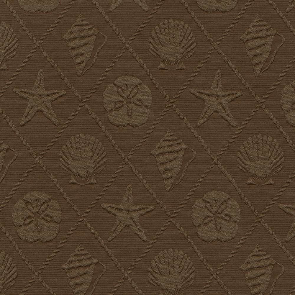 Beachview Mocha by Kasmir Fabric 1368 70% Cotton
30% Polyester
 CHINA 51,000 Wyzenbeek Double Rubs </p><p>Repeat: Horizontal: 6 6/8 inches and Vertical: 8 6/8 inches 54 - Fabric Carolina -