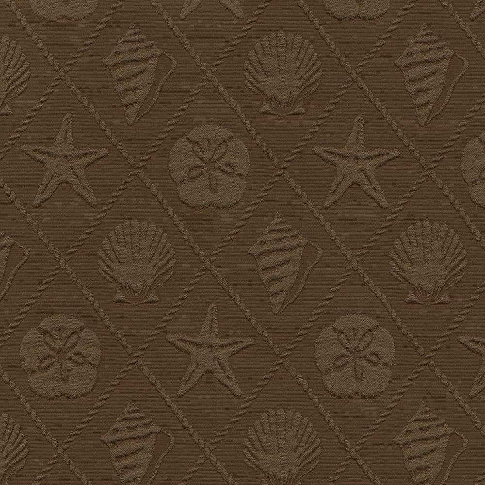 Beachview Mocha by Kasmir Fabric 1368 70% Cotton 30% Polyester CHINA 51,000 Wyzenbeek Double Rubs H: 6 6/8 inches, V:8 6/8 inches 54 - 55 - Fabric Carolina - Kasmir