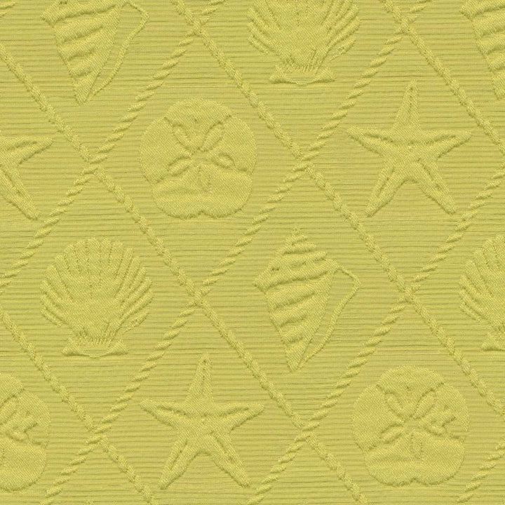 Beachview Pear by Kasmir Fabric 1368 70% Cotton 30% Polyester CHINA 51,000 Wyzenbeek Double Rubs H: 6 6/8 inches, V:8 6/8 inches 54 - 55 - Fabric Carolina - Kasmir