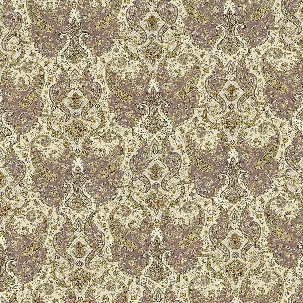 Beaudelaire Plum by Kasmir Fabric 5064 100% Cotton PERU 42,000 Wyzenbeek Double Rubs H: 27 inches, V:27 inches 54 - Fabric Carolina - Kasmir