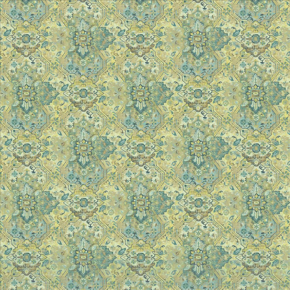 Beauport Laguna by Kasmir Fabric 5154 100% Cotton SOUTH KOREA 15,000 Wyzenbeek Double Rubs Horizontal: 13 4/8 inches and Vertical: 13 2/8 inches 54 - Fabric Carolina -