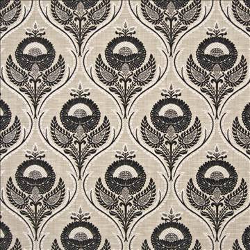 Beaux Arts Twilight by Kasmir Fabric 1383 42% Rayon 36% Cotton 22% Polyester INDIA 30,000 Wyzenbeek Double Rubs H: 13 4/8 inches, V: 17 4/8 inches 52 - 54 - Fabric Carolina - Kasmir