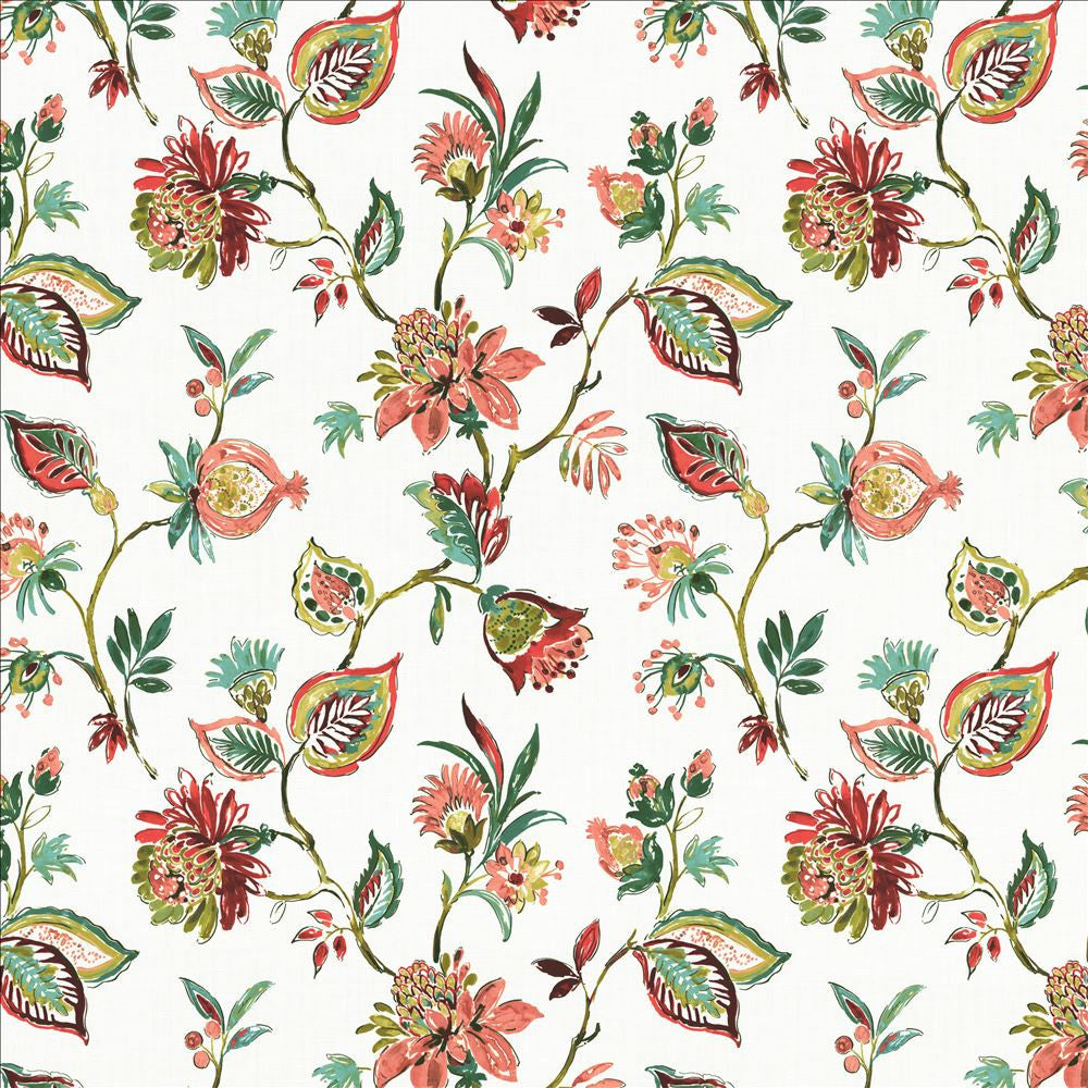 Becoming Coral by Kasmir Fabric 1468 100% Cotton
 SPAIN </p><p>Repeat: Horizontal: 26 4/8 inches and Vertical: 27 inches 54 - Fabric Carolina -