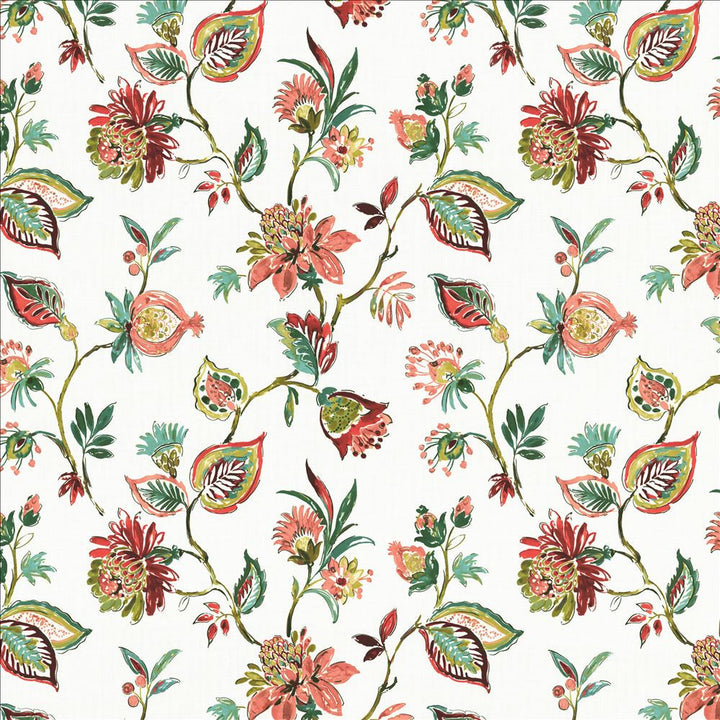 Becoming Coral by Kasmir Fabric 1468 100% Cotton
 SPAIN </p><p>Repeat: Horizontal: 26 4/8 inches and Vertical: 27 inches 54 - Fabric Carolina -