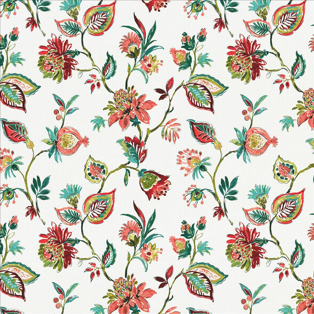 Becoming Coral by Kasmir Fabric 1468 100% Cotton
 SPAIN </p><p>Repeat: Horizontal: 26 4/8 inches and Vertical: 27 inches 54 - Fabric Carolina -
