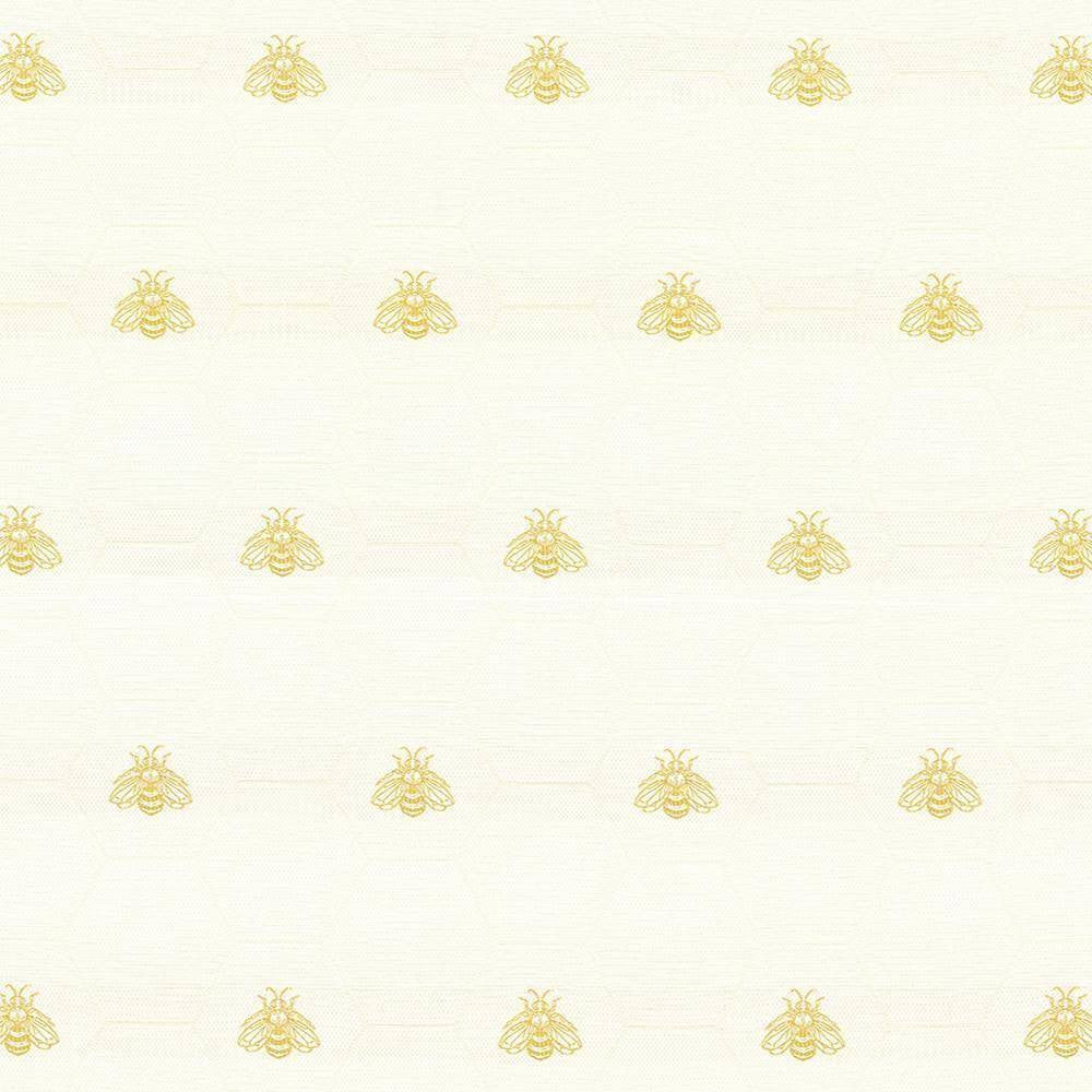 Beehive Blanc by Kasmir Fabric 1423 55% Cotton 35% Polyester 10% Rayon USA 45,000 Wyzenbeek Double Rubs H: 6 6/8 inches, V:13 2/8 inches 54 - 55 - Fabric Carolina - Kasmir