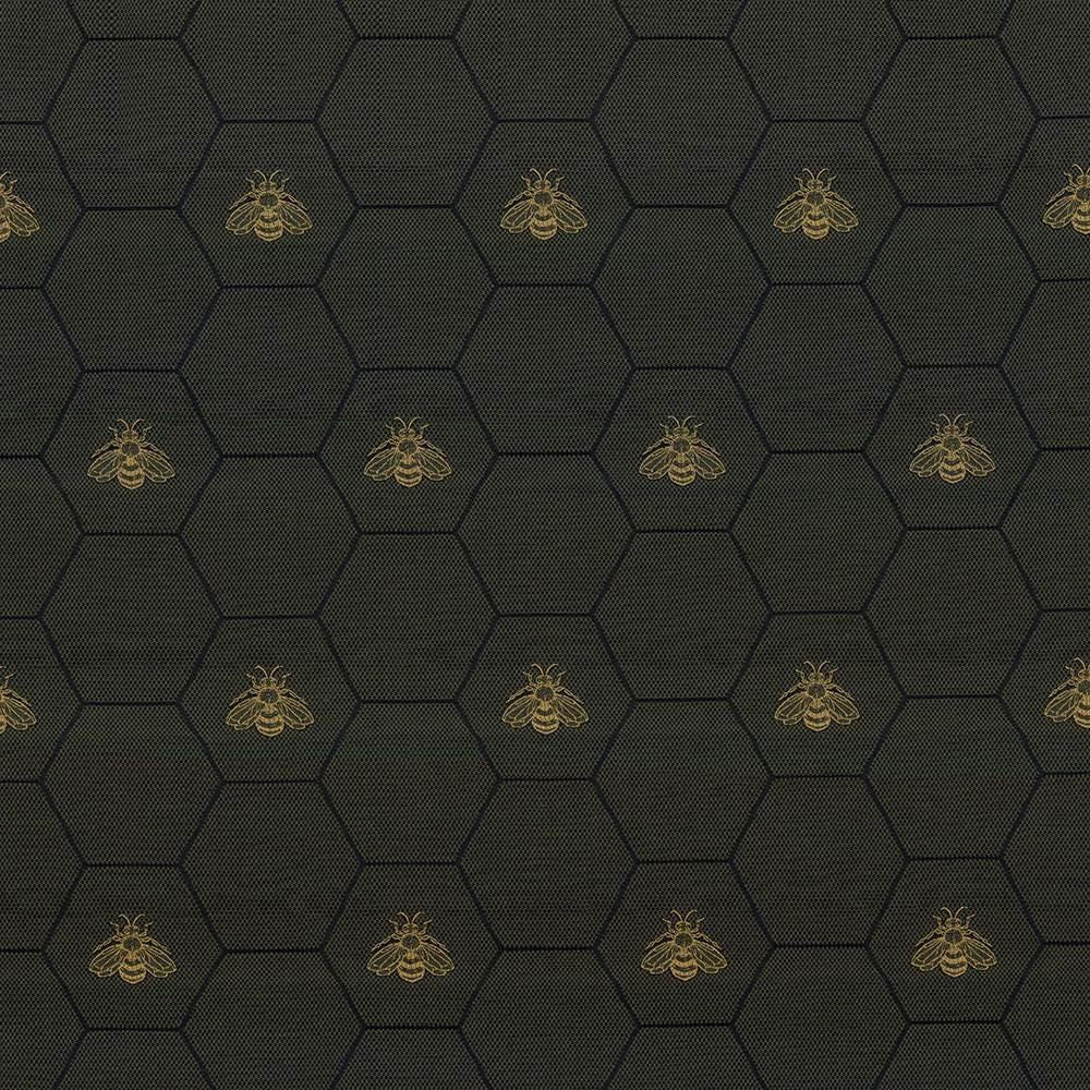 Beehive Noir by Kasmir Fabric 1424 55% Cotton
35% Polyester
10% Rayon
 USA 45,000 Wyzenbeek Double Rubs </p><p>Repeat: Horizontal: 6 6/8 inches and Vertical: 13 2/8 inches 54 - Fabric Carolina -