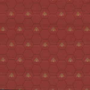 Beehive Tomato by Kasmir Fabric