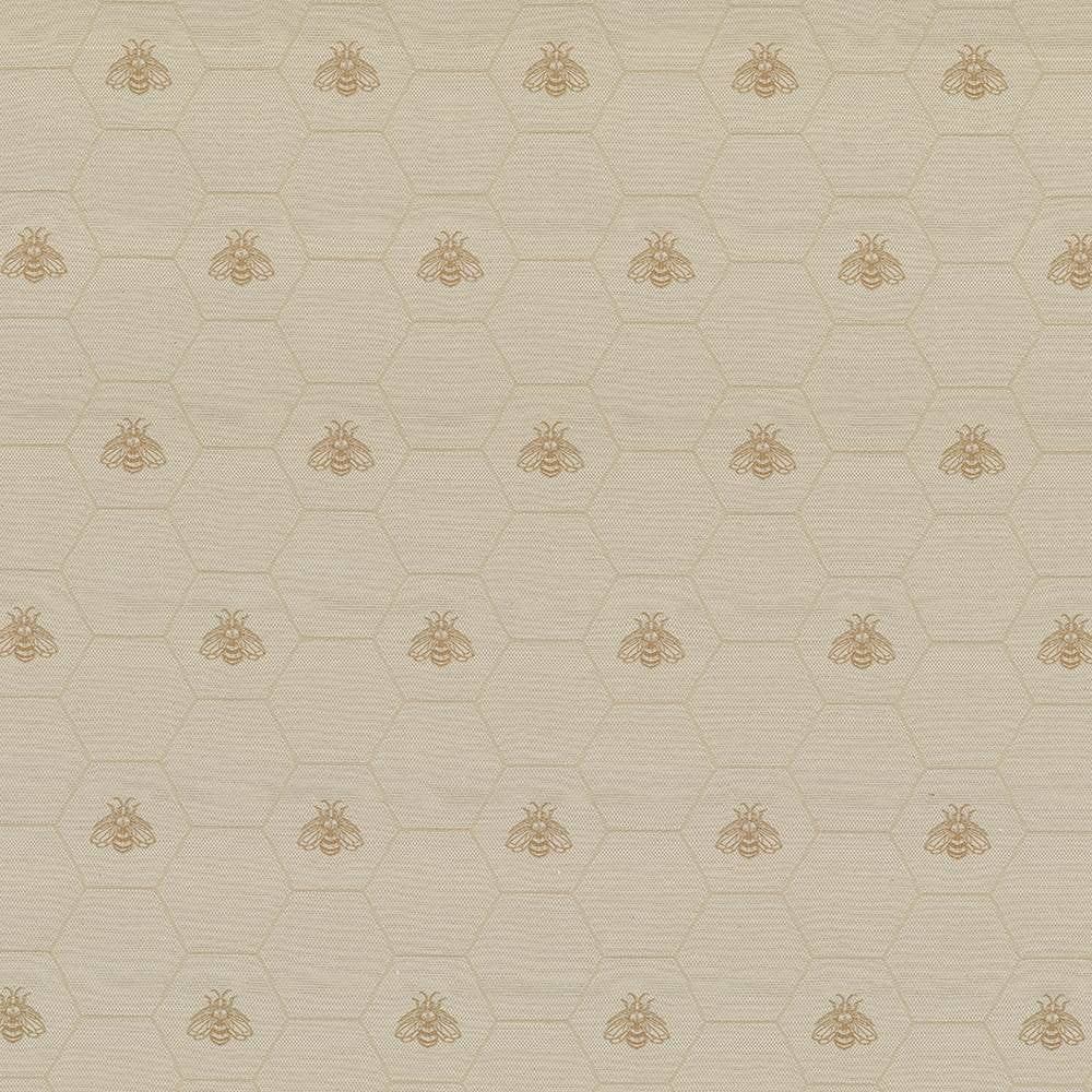 Beehive Wheat by Kasmir Fabric 1423 55% Cotton 35% Polyester 10% Rayon USA 45,000 Wyzenbeek Double Rubs H: 6 6/8 inches, V:13 2/8 inches 54 - 55 - Fabric Carolina - Kasmir