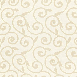Beekman Scroll Ivory by Kasmir Fabric