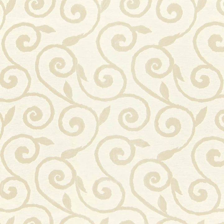 Beekman Scroll Ivory by Kasmir Fabric 1383 56% Polyester
44% Cotton
 INDIA 11,000 Martindale Cycles Horizontal: 14 inches and Vertical: 17 inches 54 - Fabric Carolina -