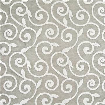 Beekman Scroll Linen by Kasmir Fabric 1383 56% Polyester 44% Cotton INDIA 11,000 Martindale Cycles H: 14 inches, V: 17 inches 54 - Fabric Carolina - Kasmir