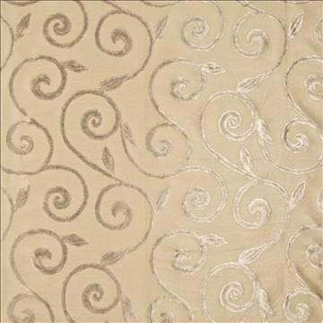 Beekman Scroll Smoke by Kasmir Fabric 1383 56% Polyester 44% Cotton INDIA 11,000 Martindale Cycles H: 14 inches, V: 17 inches 54 - Fabric Carolina - Kasmir