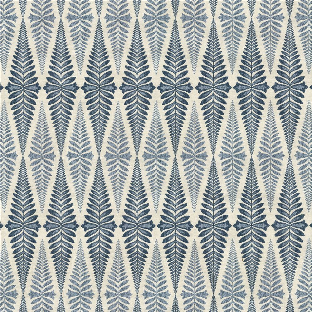 Befitting Indigo by Kasmir Fabric 1467 65% Polyester
35% Rayon
 CHINA 40,000 Wyzenbeek Double Rubs </p><p>Repeat: Horizontal: 3 5/8 inches and Vertical: 13 2/8 inches 57 - Fabric Carolina -