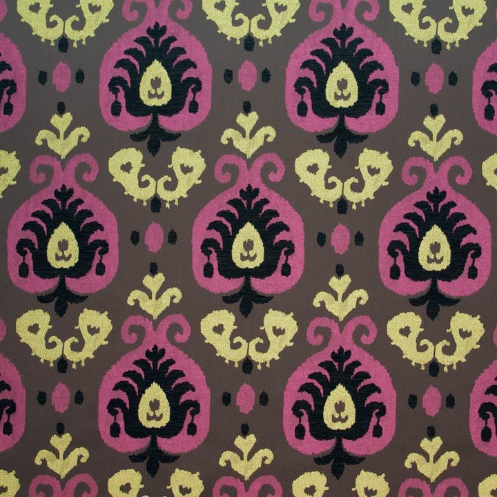 Bejou Berry Limeade by Kasmir Fabric 1397 100% Polyester
 CHINA </p><p>Repeat: Horizontal: 14 4/8 inches and Vertical: 25 2/8 inches 54 - 55 - Fabric Carolina -