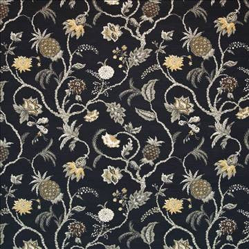 Belfont Garden Moonglow by Kasmir Fabric 1404 82% Rayon 18% Polyester USA 45,000 Wyzenbeek Double Rubs H: 27 inches, V: 26 2/8 inches 54 - 55 - Fabric Carolina - Kasmir