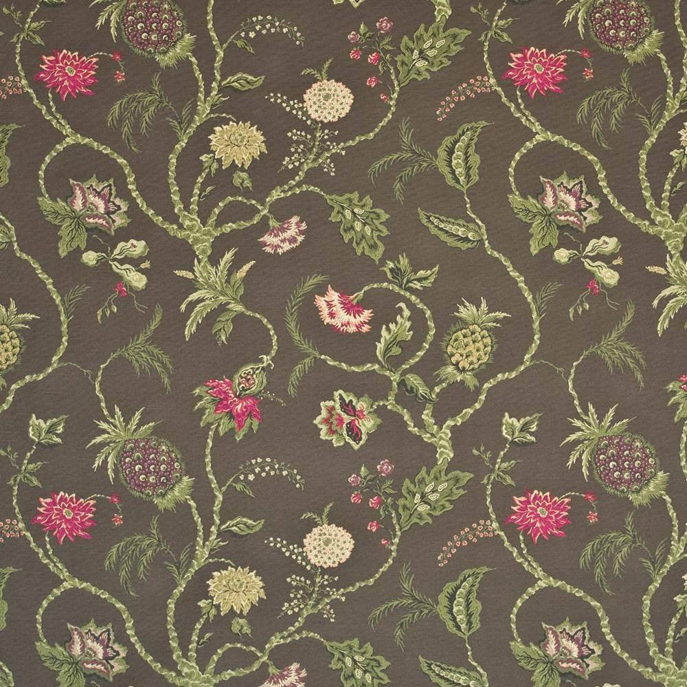 Belfont Garden Sable by Kasmir Fabric 1404 82% Rayon 18% Polyester USA 45,000 Wyzenbeek Double Rubs H: 27 inches, V:26 2/8 inches 54 - 55 - Fabric Carolina - Kasmir