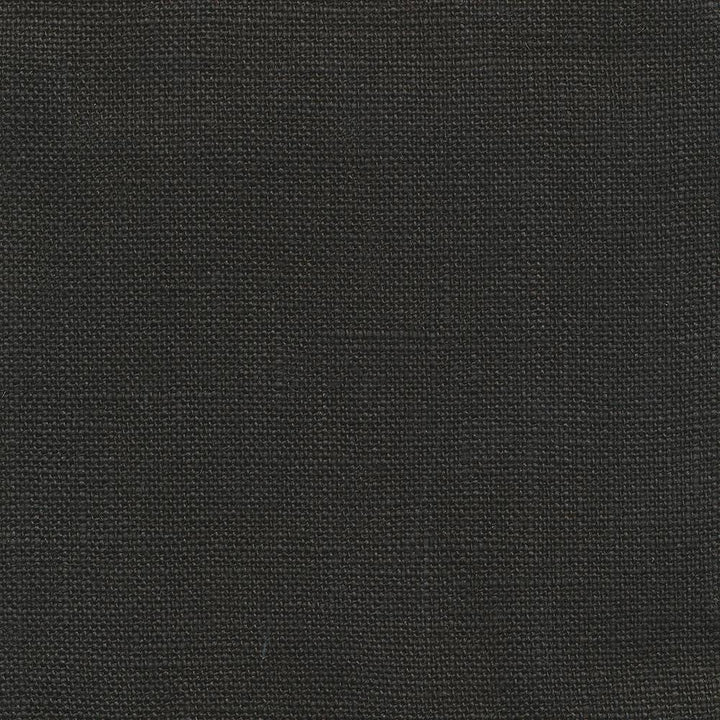 Belgique Black by Kasmir Fabric 1408 100% Linen CHINA 12,000 Martindale Cycles H: N/A, V:N/A 55 - 57 - Fabric Carolina - Kasmir