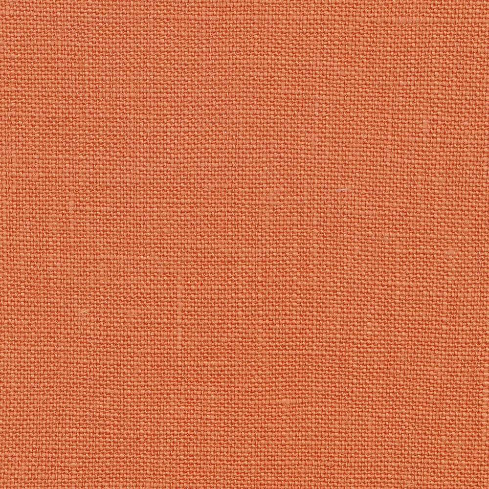 Belgique Pumpkin by Kasmir Fabric 1408 100% Linen CHINA 12,000 Martindale Cycles H: N/A, V:N/A 55 - 57 - Fabric Carolina - Kasmir
