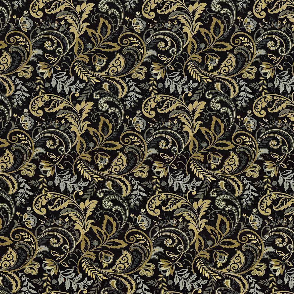 Belle Epoch Night by Kasmir Fabric 1416 55% Linen 45% Rayon CHINA 12,000 Wyzenbeek Double Rubs H: 13 4/8 inches, V:13 4/8 inches 54 - 55 - Fabric Carolina - Kasmir