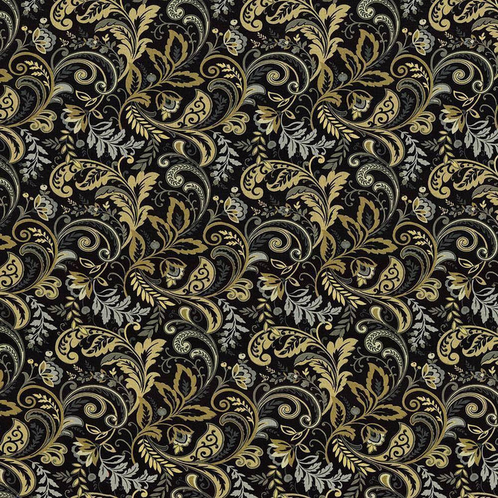 Belle Epoch Night by Kasmir Fabric 1416 55% Linen 45% Rayon CHINA 12,000 Wyzenbeek Double Rubs H: 13 4/8 inches, V:13 4/8 inches 54 - 55 - Fabric Carolina - Kasmir