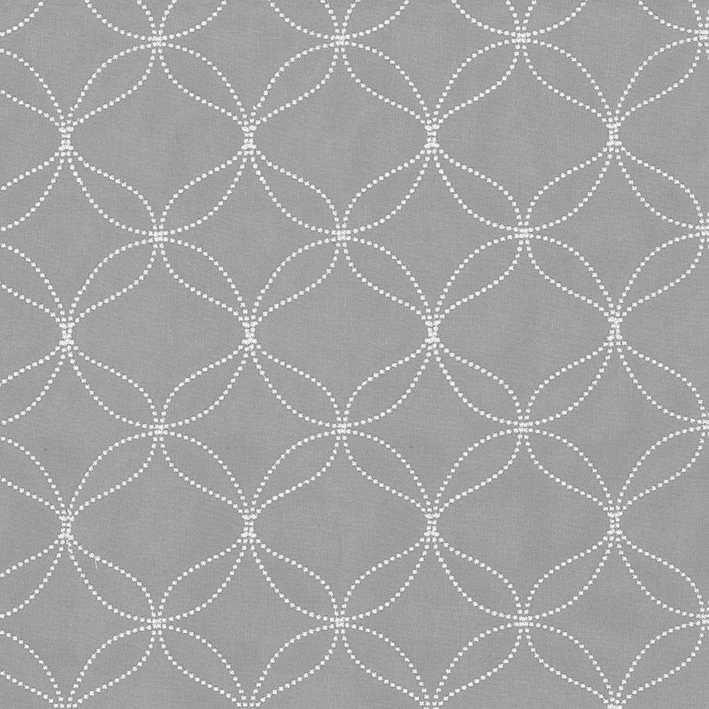 Bellesol Silver by Kasmir Fabric 1429 100% Polyester
Embroidery
100% Polyester
 INDIA </p><p>Repeat: Horizontal: 4 5/8 inches and Vertical: 4 5/8 inches 52 - Fabric Carolina -