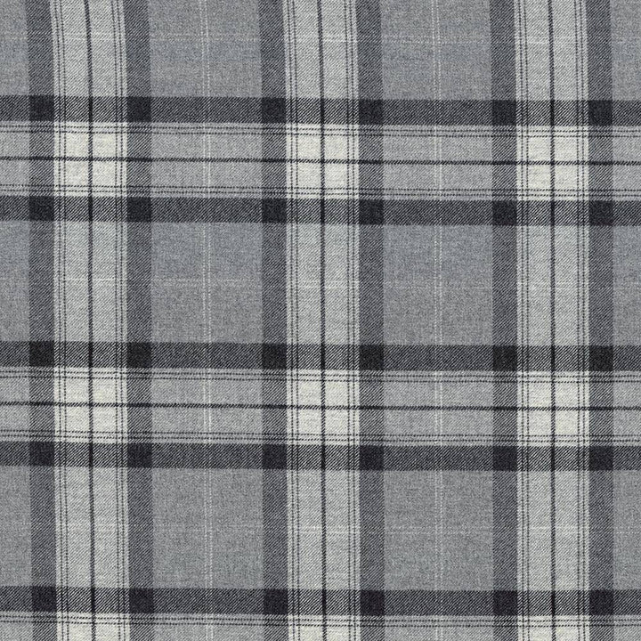 Bembridge Gunmetal by Kasmir Fabric 8005 100% Wool UNITED KINGDOM 30,000 Martindale Cycles H: 10 6/8 inches, V:10 6/8 inches 54 - 55 - Fabric Carolina - Kasmir