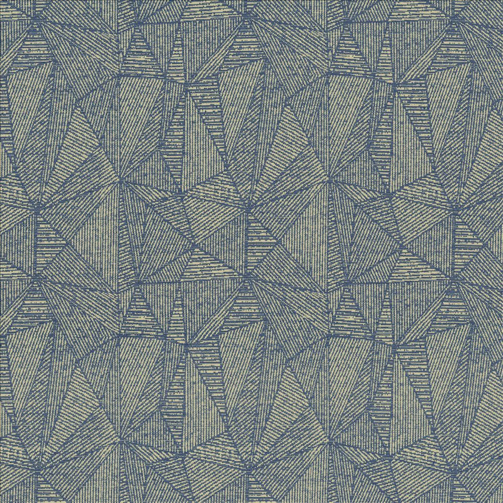 Benevolent Lapis by Kasmir Fabric 1454 100% Polyester
 CHINA 12,000 Wyzenbeek Double Rubs </p><p>Repeat: Horizontal: 14 7/8 inches and Vertical: 16 3/8 inches 56 - Fabric Carolina -