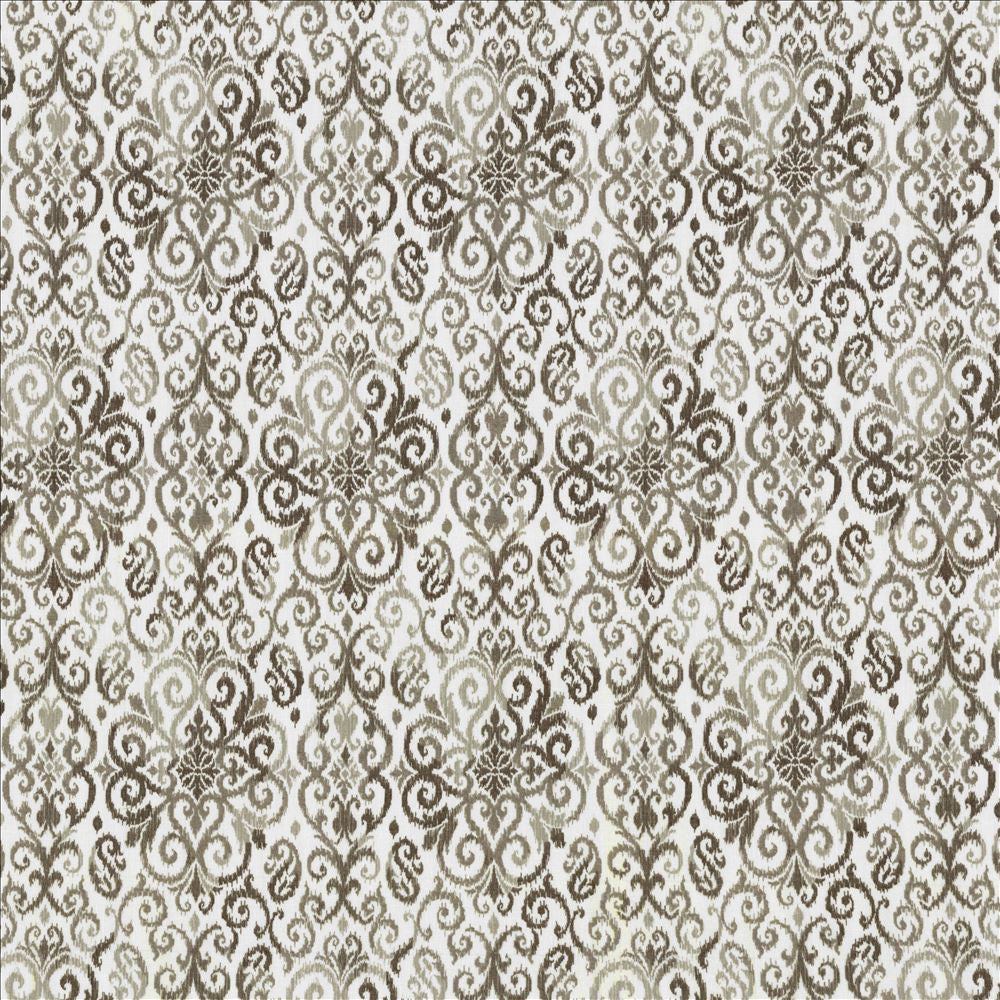 Bengali Charcoal by Kasmir Fabric 5077 80% Polyester
20% Linen
 SPAIN </p><p>Repeat: Horizontal: 9 2/8 inches and Vertical: 17 4/8 inches 57 - 58 - Fabric Carolina -