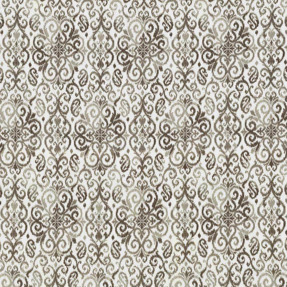 Bengali Charcoal by Kasmir Fabric 5077 80% Polyester 20% Linen SPAIN Not Tested H: 9 2/8 inches, V:17 4/8 inches 57 - 58 - Fabric Carolina - Kasmir