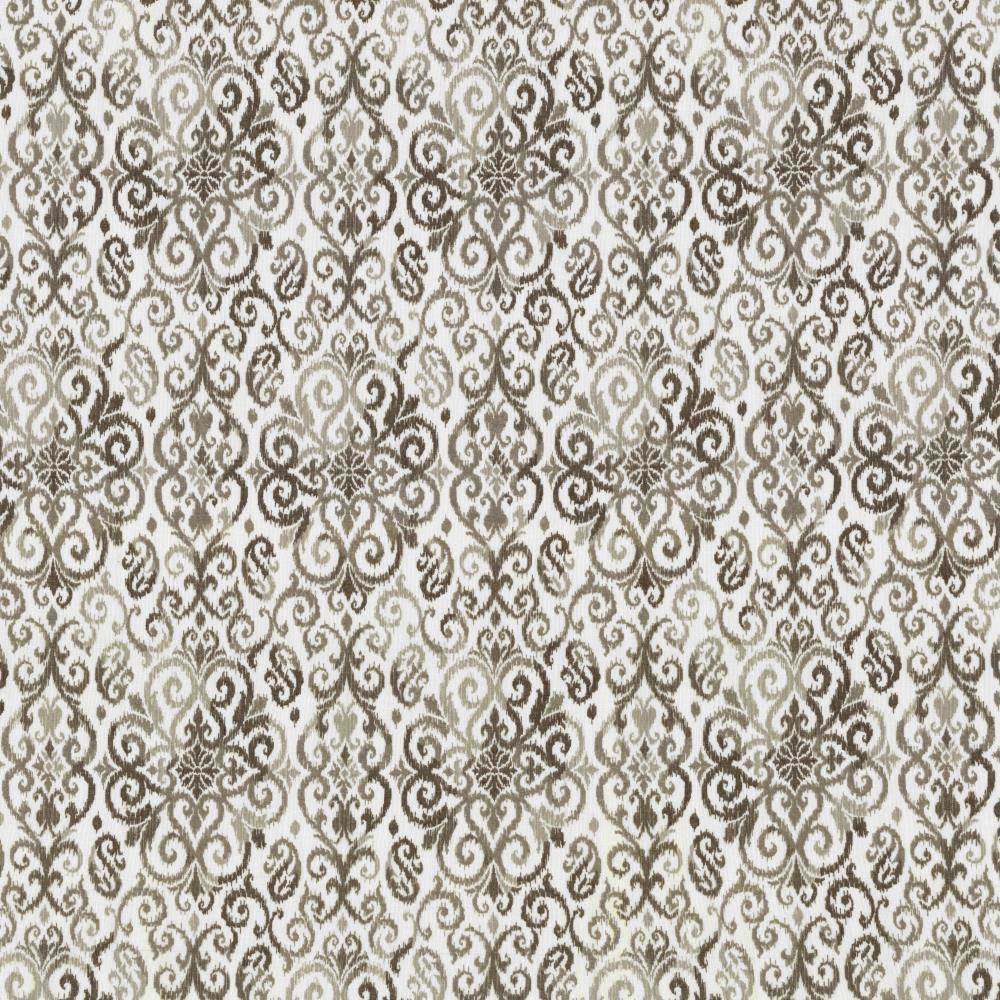 Bengali Charcoal by Kasmir Fabric 5077 80% Polyester
20% Linen
 SPAIN </p><p>Repeat: Horizontal: 9 2/8 inches and Vertical: 17 4/8 inches 57 - 58 - Fabric Carolina -