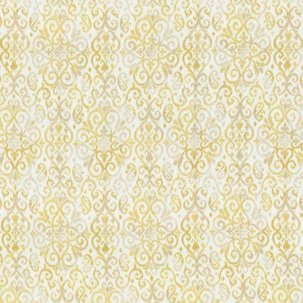 Bengali Maize by Kasmir Fabric 5077 80% Polyester 20% Linen SPAIN Not Tested H: 9 2/8 inches, V:17 4/8 inches 57 - 58 - Fabric Carolina - Kasmir