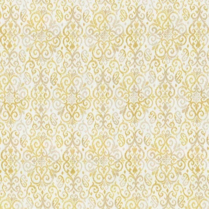 Bengali Maize by Kasmir Fabric 5077 80% Polyester 20% Linen SPAIN Not Tested H: 9 2/8 inches, V:17 4/8 inches 57 - 58 - Fabric Carolina - Kasmir