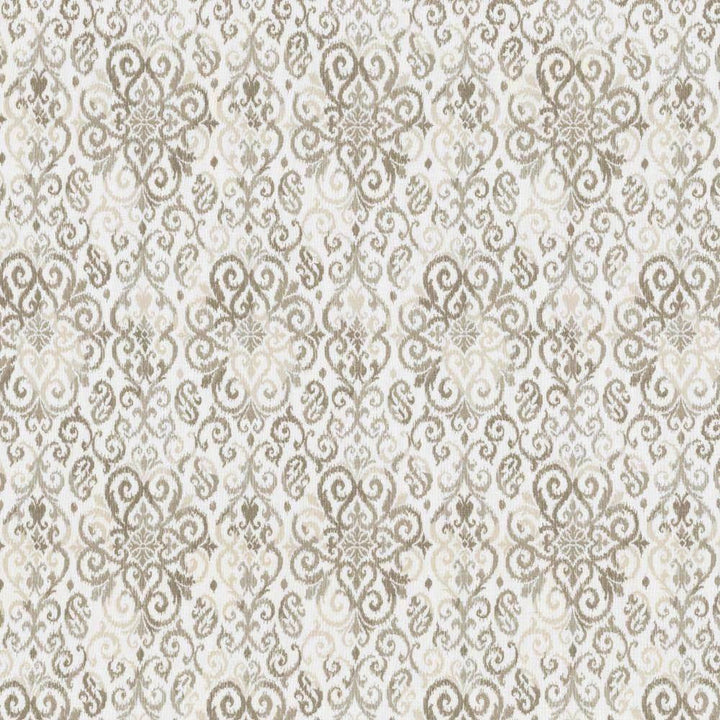 Bengali Pewter by Kasmir Fabric 5077 80% Polyester 20% Linen SPAIN Not Tested H: 9 2/8 inches, V:17 4/8 inches 57 - 58 - Fabric Carolina - Kasmir
