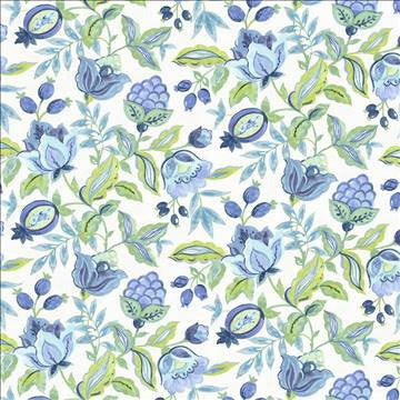 Bentridge Aquarium by Kasmir Fabric 5081 100% Cotton PERU 42,000 Wyzenbeek Double Rubs H: 54 inches, V: 26 inches 54 - Fabric Carolina - Kasmir