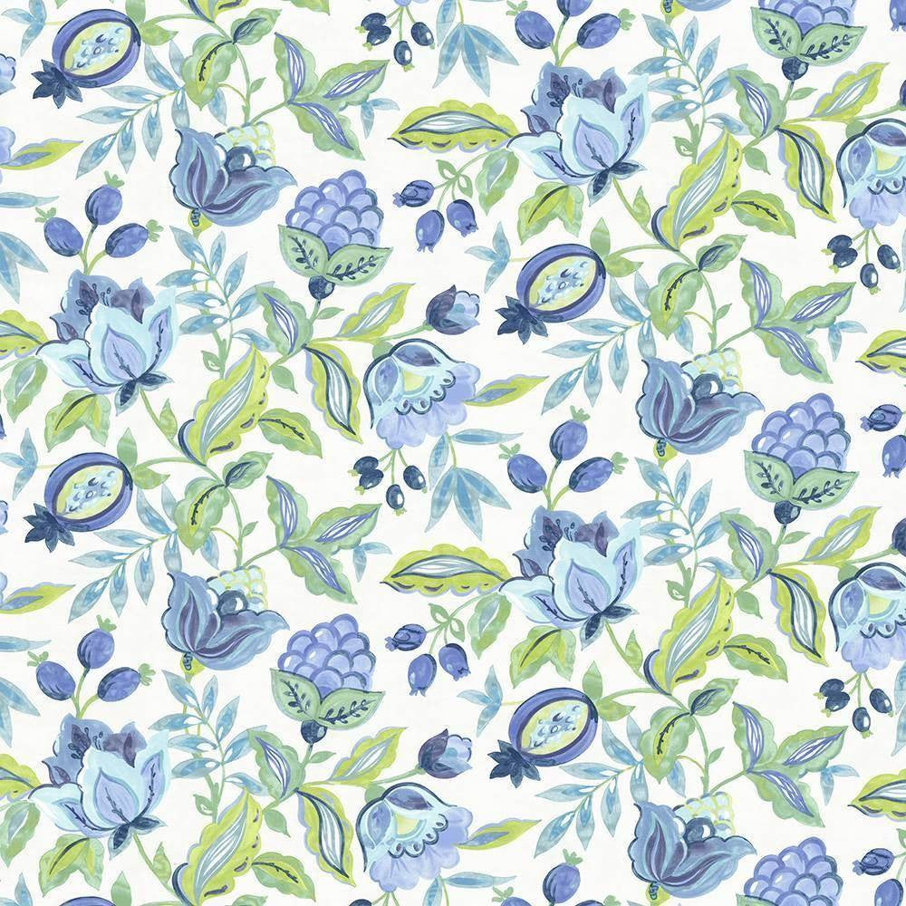 Bentridge Aquarium by Kasmir Fabric 5081 100% Cotton PERU 42,000 Wyzenbeek Double Rubs H: 54 inches, V:26 inches 54 - Fabric Carolina - Kasmir