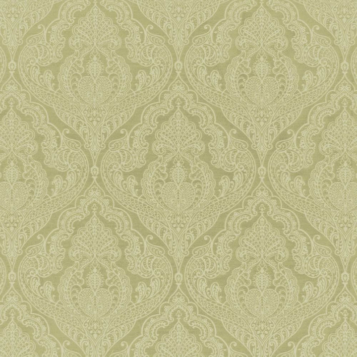 Bernadette Endive by Kasmir Fabric 1390 39% Cotton
34% Polyester
27% Rayon
 CHINA </p><p>Repeat: Horizontal: 14 2/8 inches and Vertical: 17 inches 54 - Fabric Carolina -