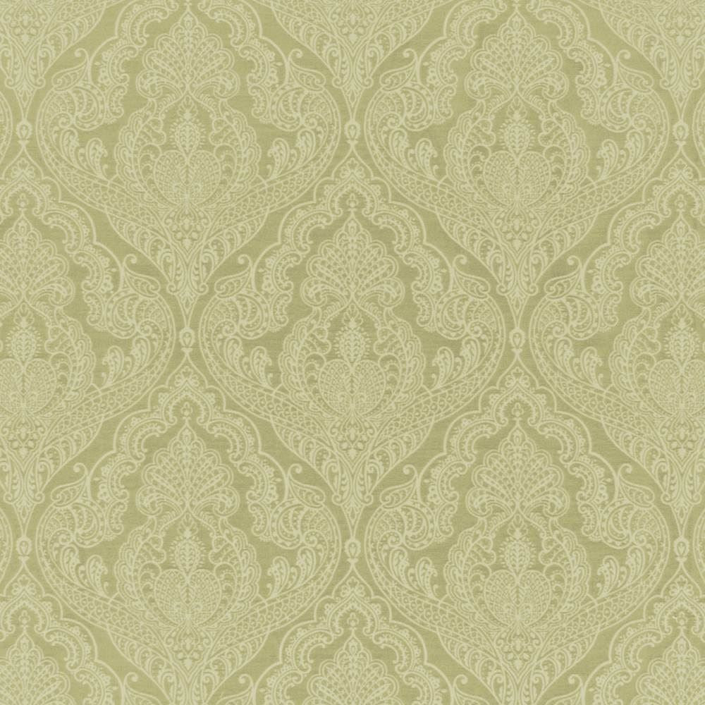 Bernadette Endive by Kasmir Fabric 1390 39% Cotton
34% Polyester
27% Rayon
 CHINA </p><p>Repeat: Horizontal: 14 2/8 inches and Vertical: 17 inches 54 - Fabric Carolina -