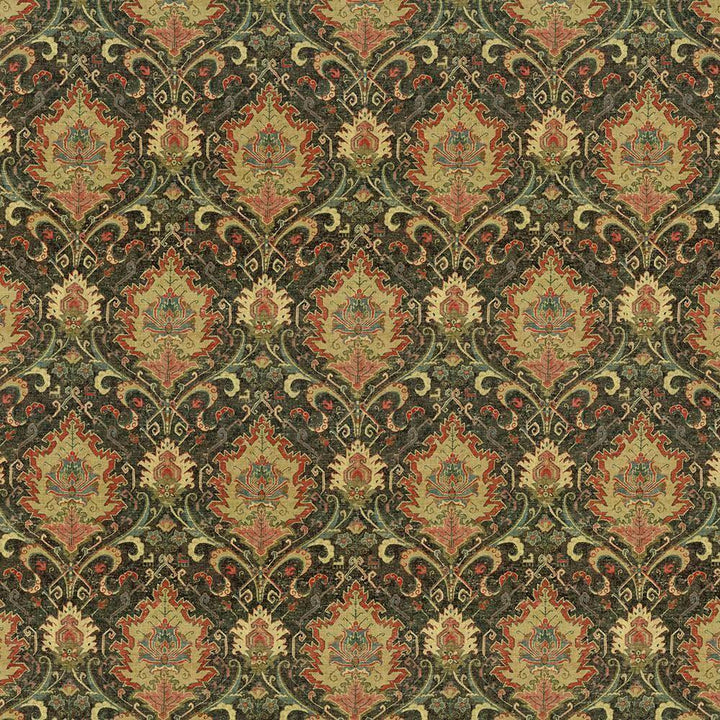 Beyazit Kilim Mardi Gras by Kasmir Fabric 5105 55% Linen 45% Viscose SOUTH KOREA H: 13 4/8 inches, V:24 4/8 inches 54 - 55 - Fabric Carolina - Kasmir