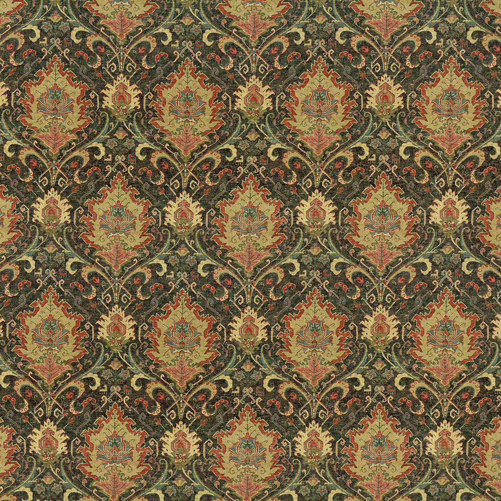 Beyazit Kilim Mardi Gras by Kasmir Fabric 5105 55% Linen
45% Viscose
 SOUTH KOREA </p><p>Repeat: Horizontal: 13 4/8 inches and Vertical: 24 4/8 inches 54 - 55 - Fabric Carolina -