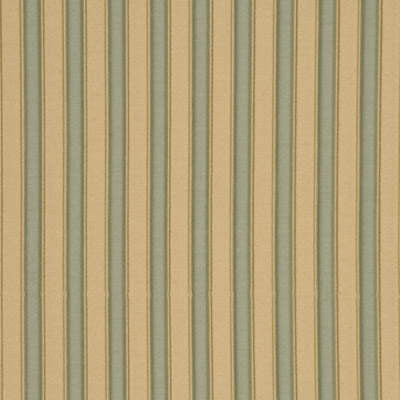 Pleated Stripe Celadon/Gold by G P & J Baker Fabric