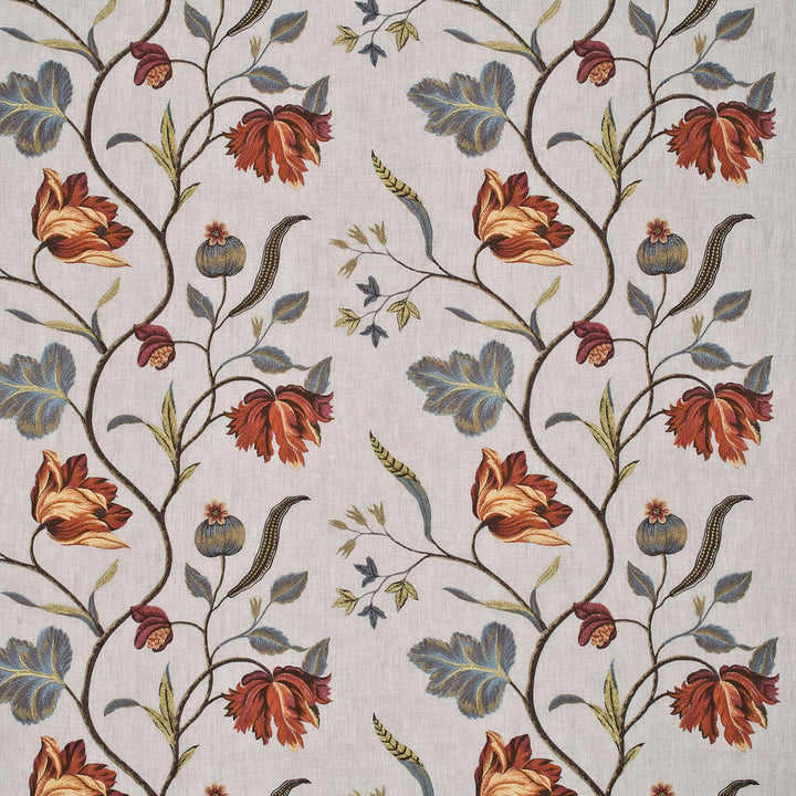 Tulip Tree Linen Pimento by G P & J Baker Fabric