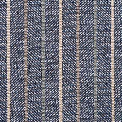 Silverton Stripe Indigo by G P & J Baker Fabric
